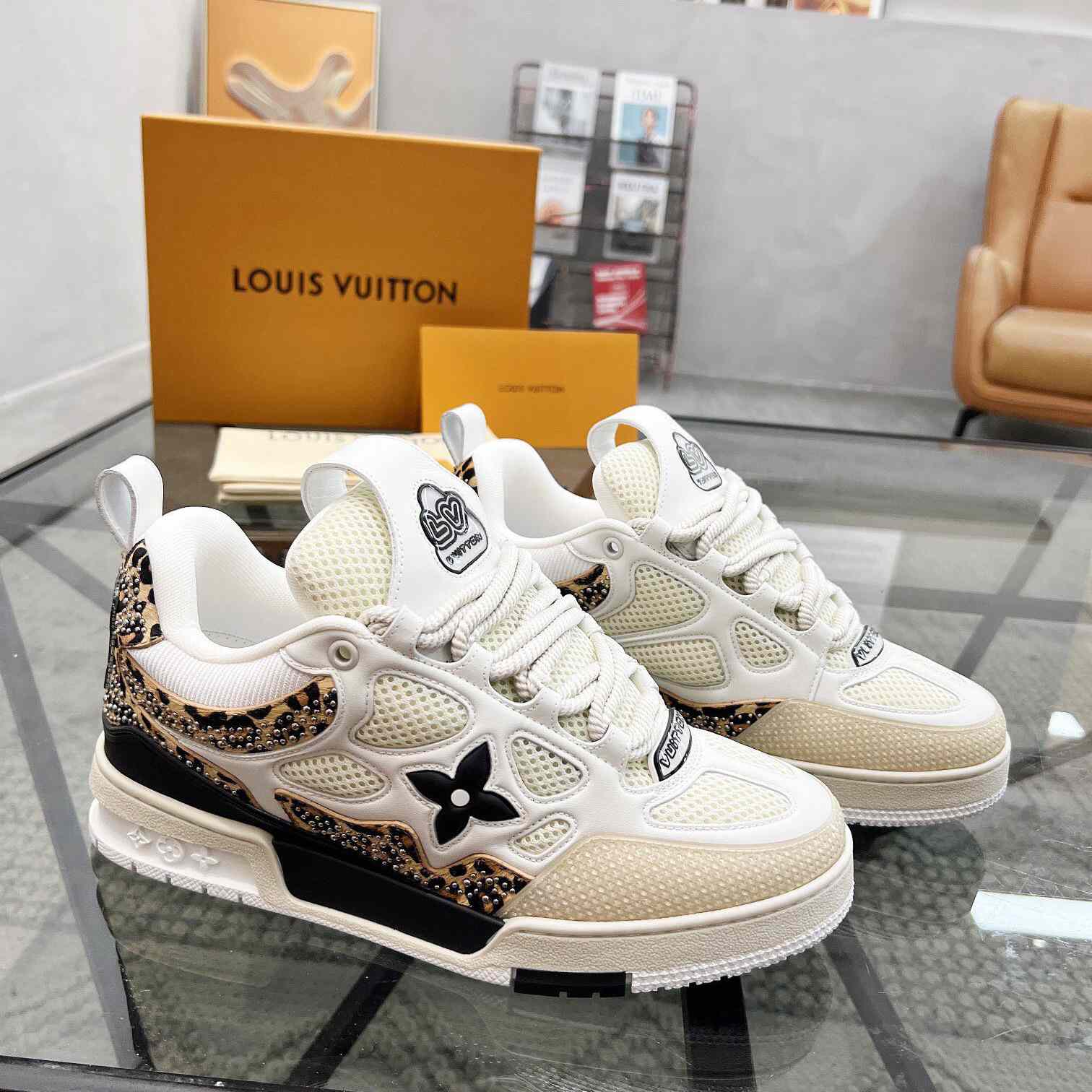 Louis Vuitton LV Skate Sneaker   1ADI46 - DopestKickz