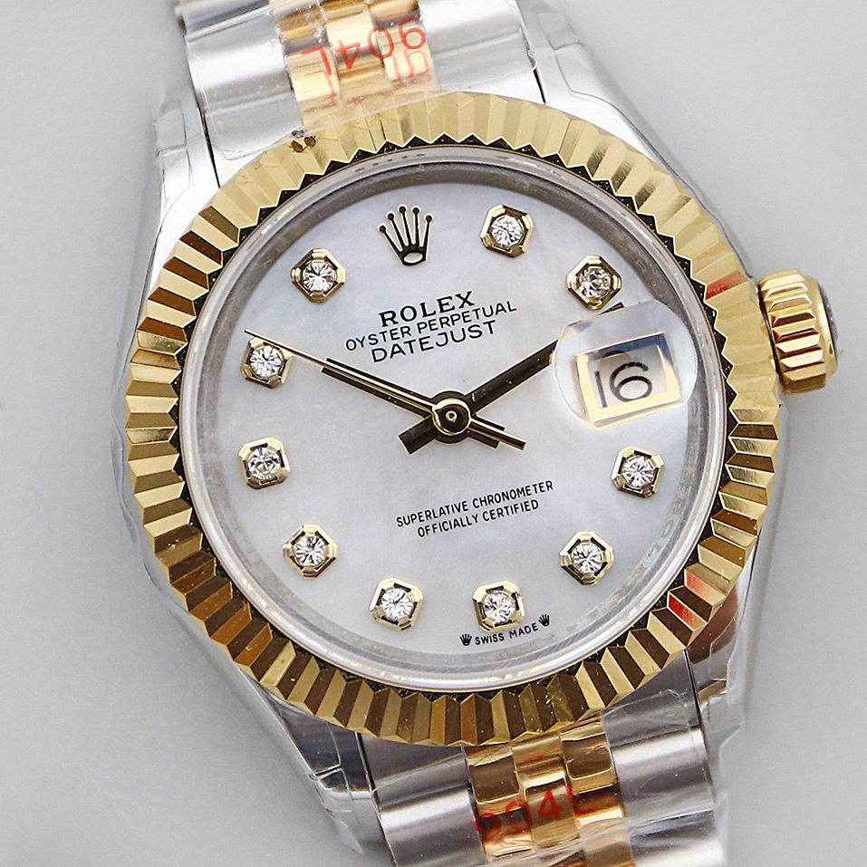 Rolex Datejust Watch  28mm - DopestKickz
