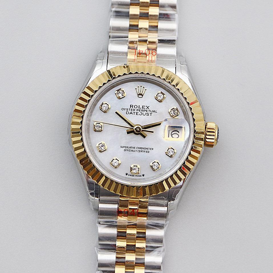 Rolex Datejust Watch  28mm - DopestKickz