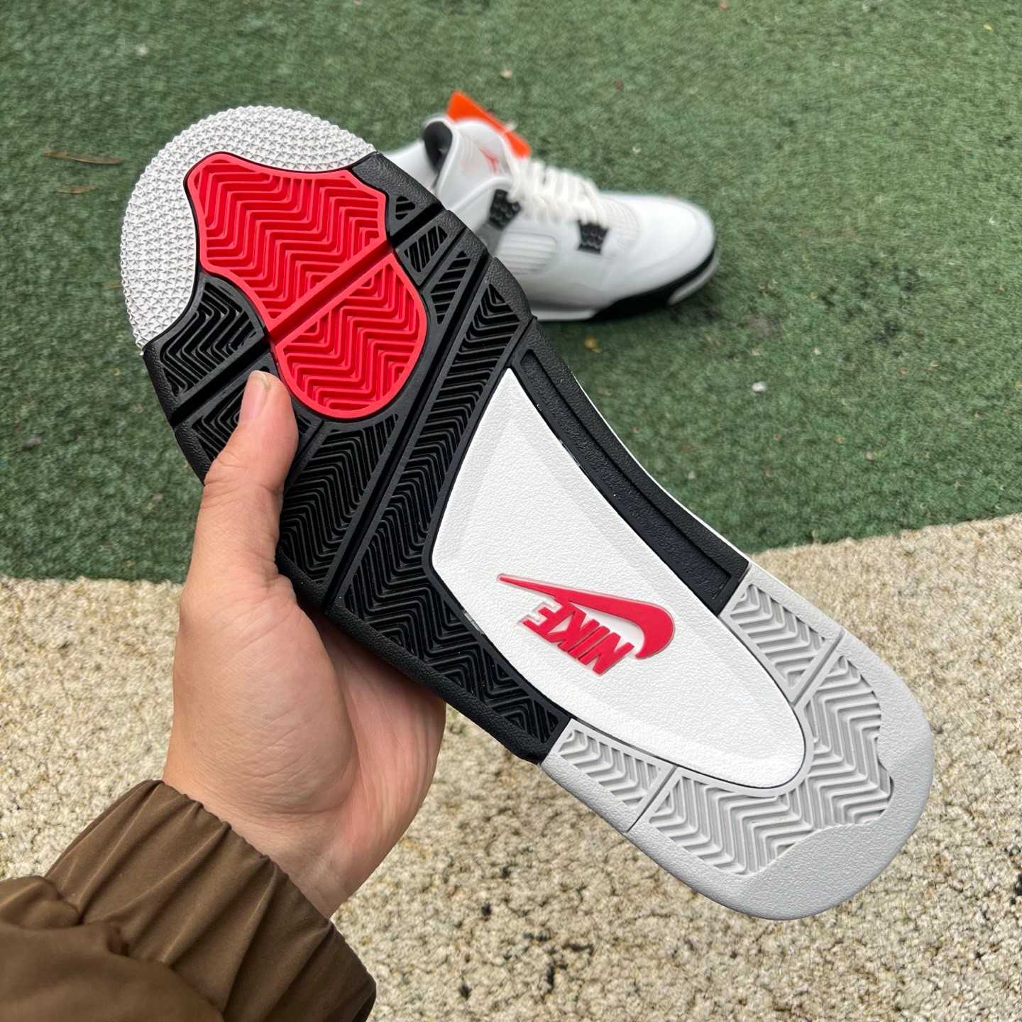 Air Jordan 4 “White Cement” Sneakers    FV5029-100 - DopestKickz