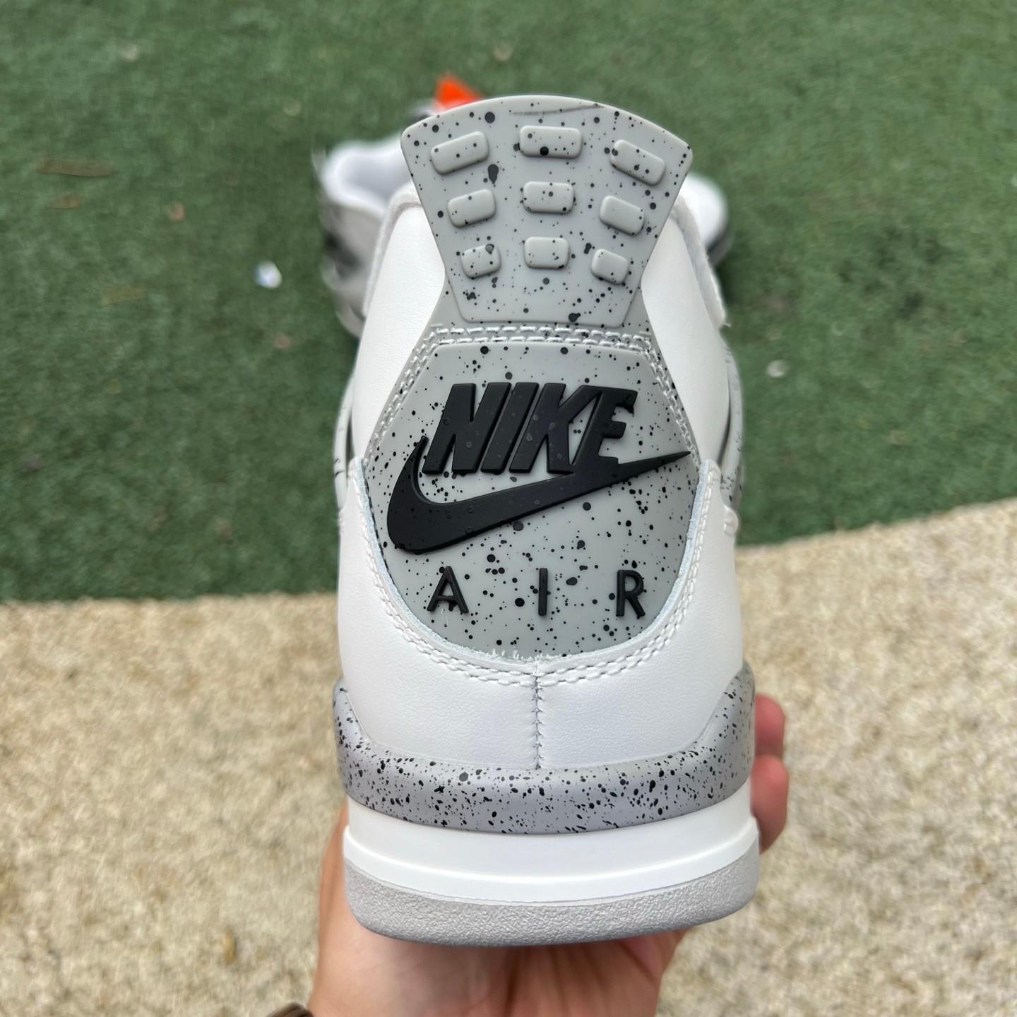 Air Jordan 4 “White Cement” Sneakers    FV5029-100 - DopestKickz