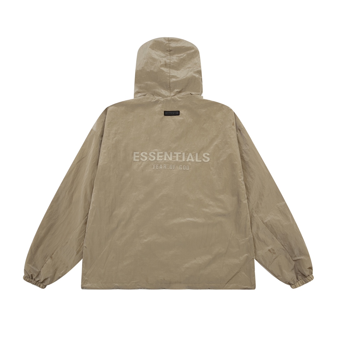 Fear Of God Essential Crinkle Nylon Jacket - DopestKickz