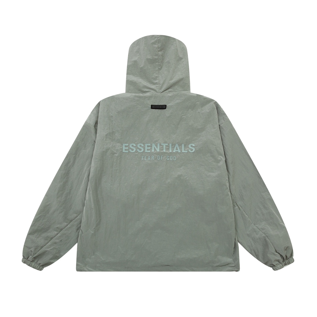 Fear Of God Essential Crinkle Nylon Jacket - DopestKickz