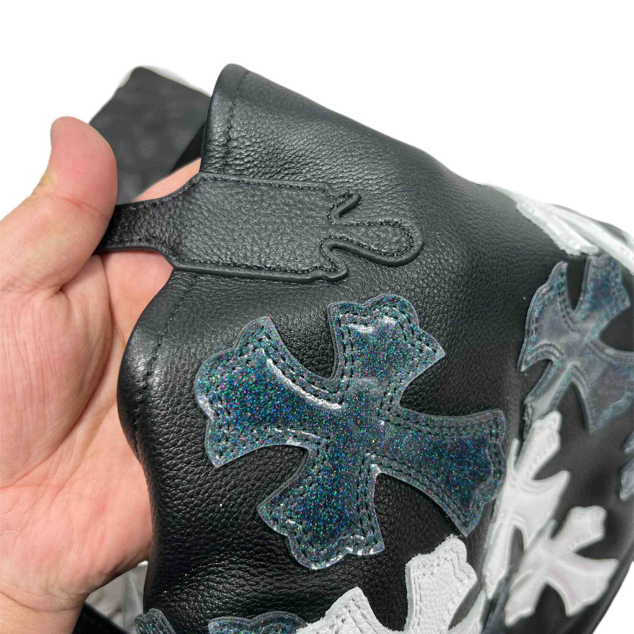 Chrome Heart Cross Tote Bag   35-30cm - DopestKickz