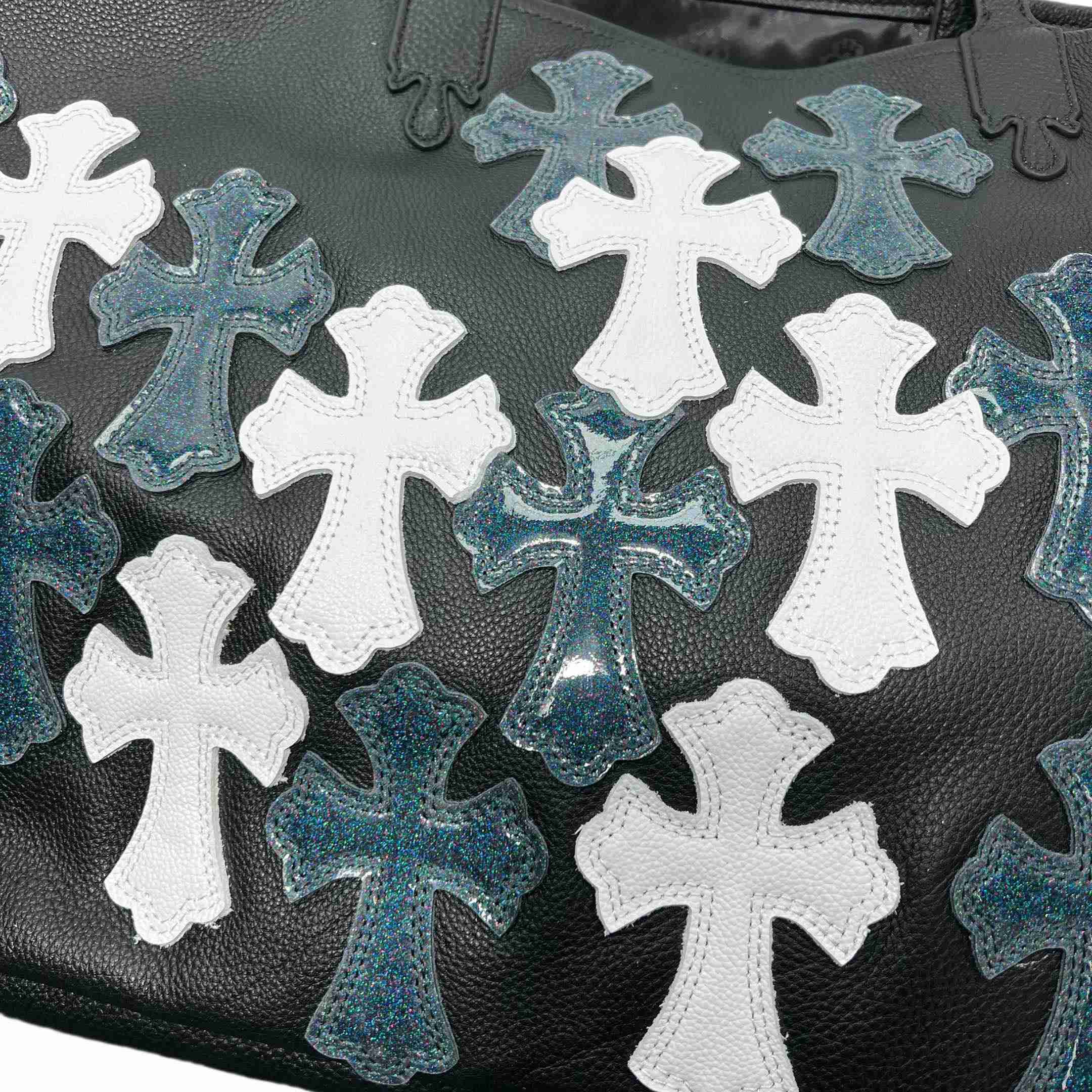 Chrome Heart Cross Tote Bag   35-30cm - DopestKickz