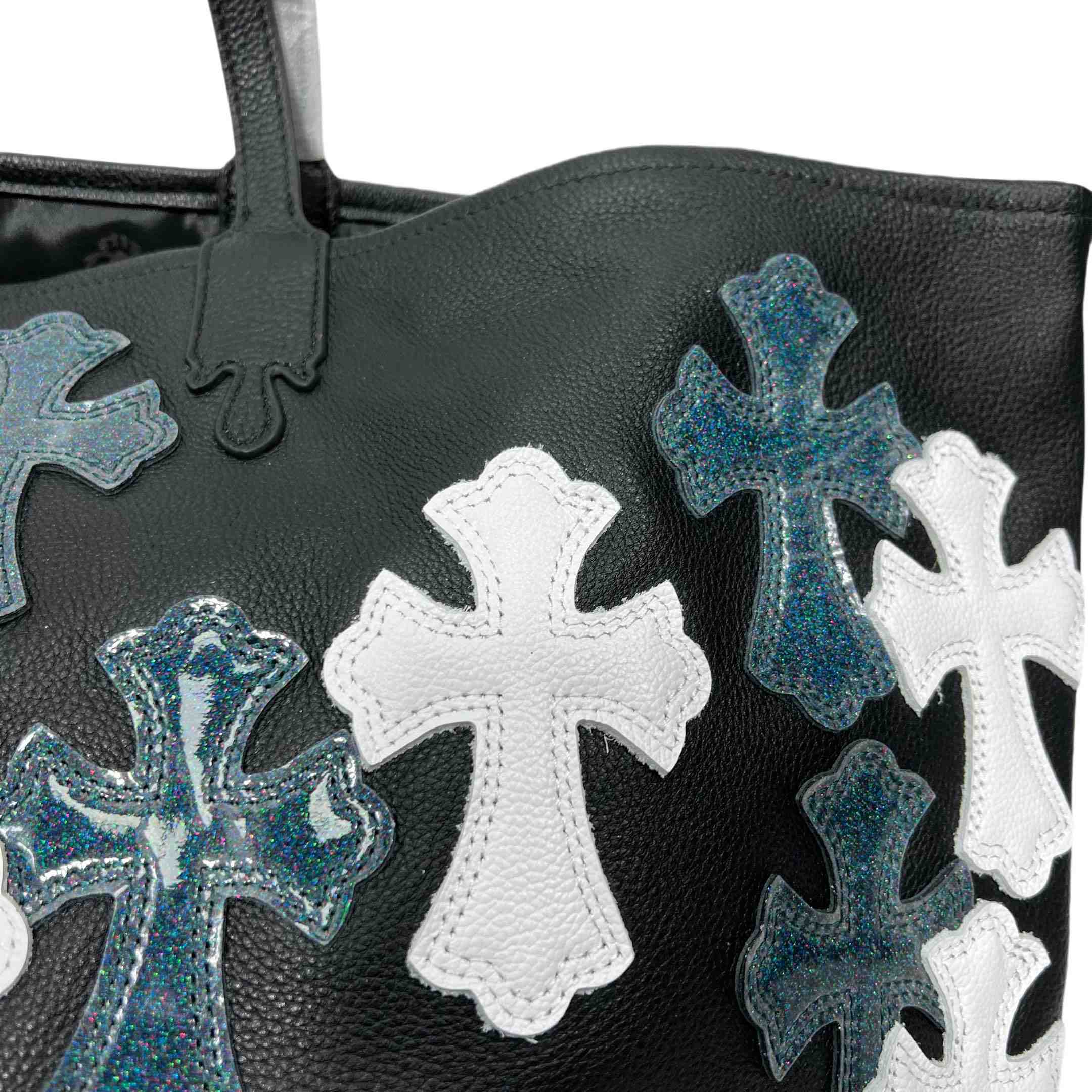 Chrome Heart Cross Tote Bag   35-30cm - DopestKickz