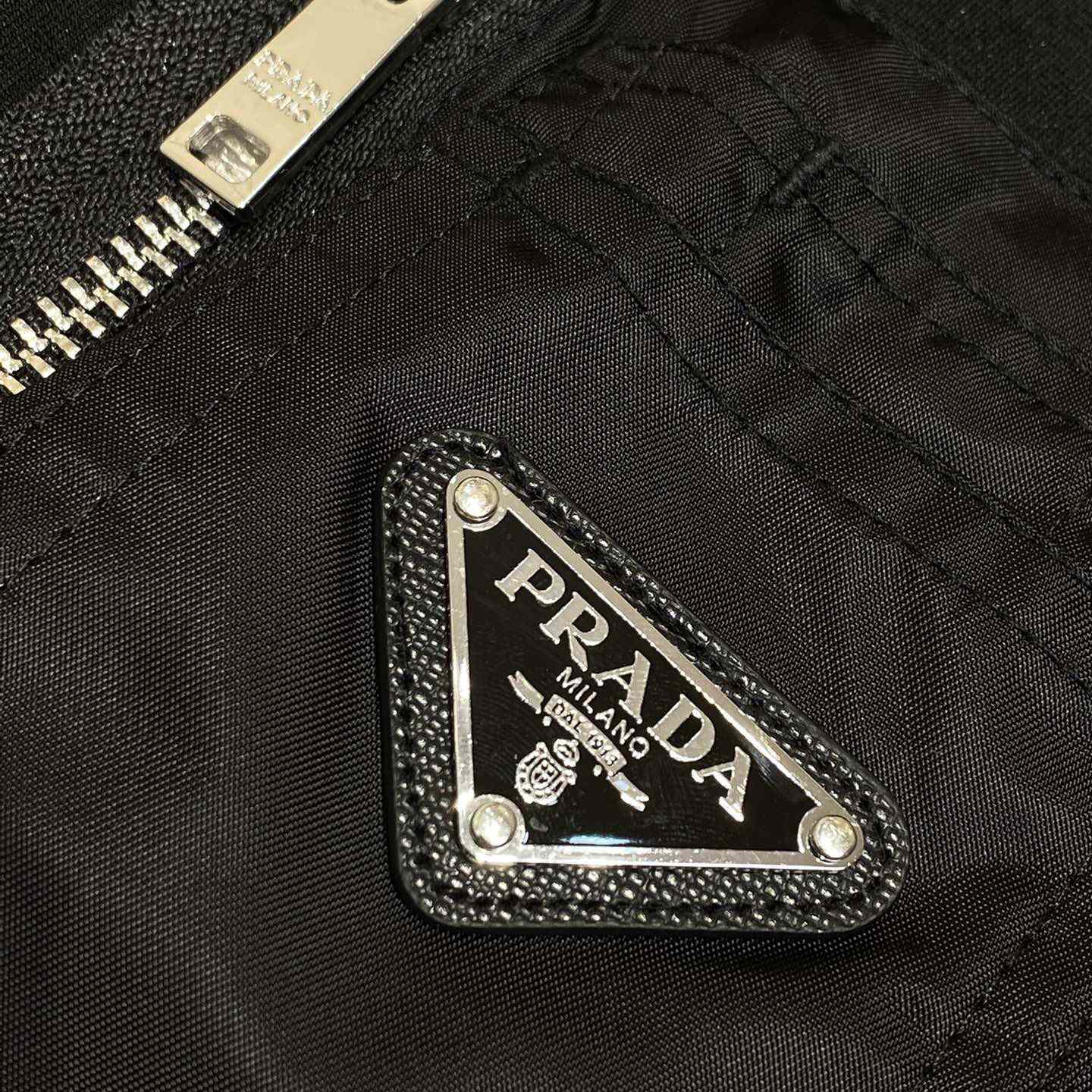 Prada Cotton Fleece And Re-Nylon Hoodie - DopestKickz