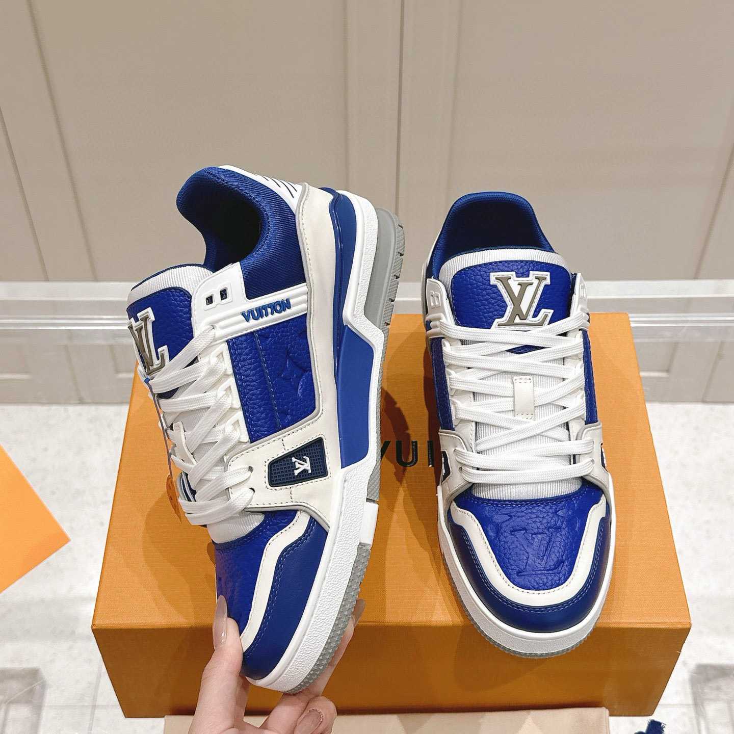 Louis Vuitton LV Trainer Sneaker  1ADHS0 - DopestKickz