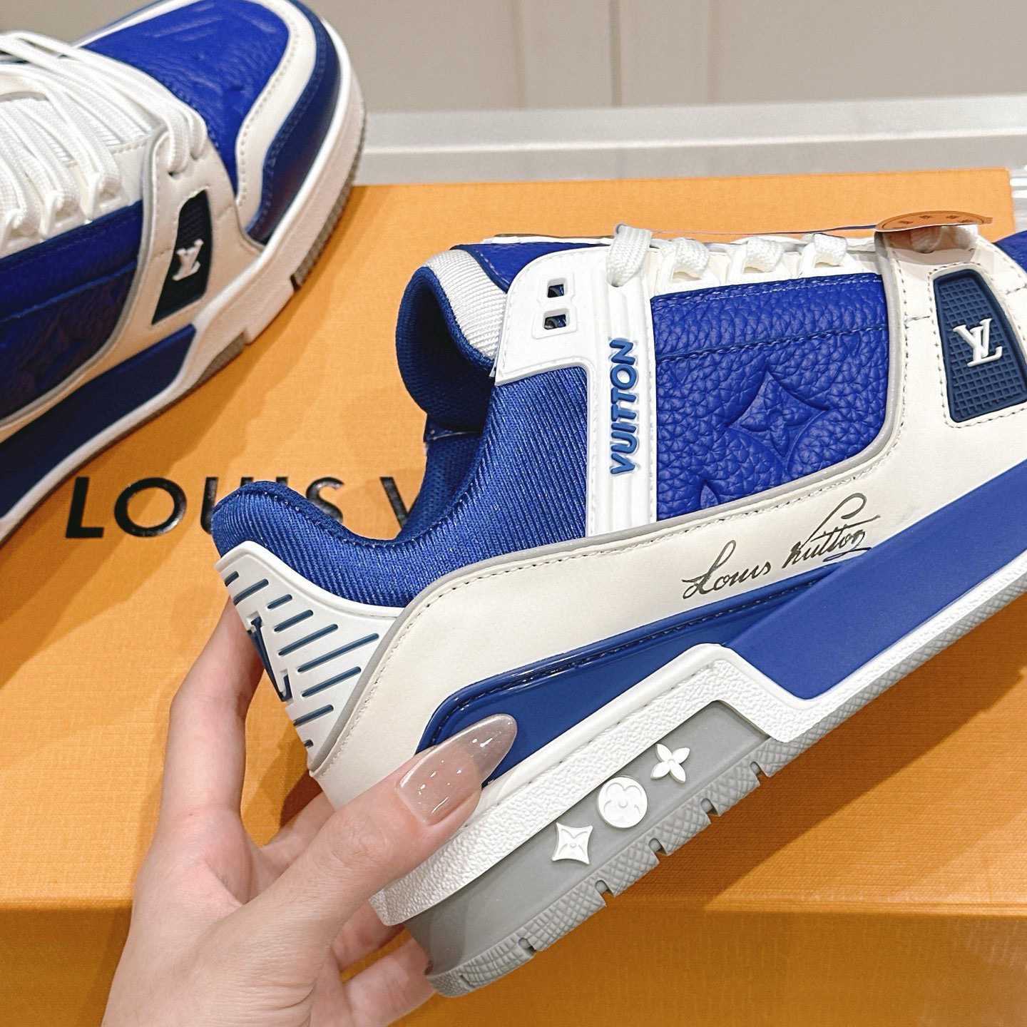 Louis Vuitton LV Trainer Sneaker  1ADHS0 - DopestKickz