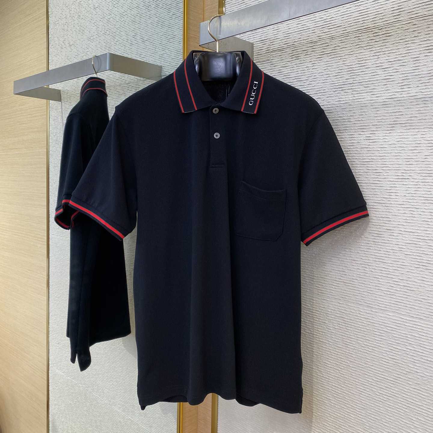 Gucci Cotton Piquet Polo Shirt  - DopestKickz