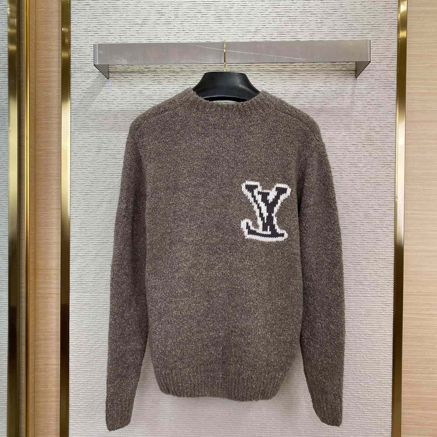 Louis Vuitton Wool Blend Crewneck   - DopestKickz