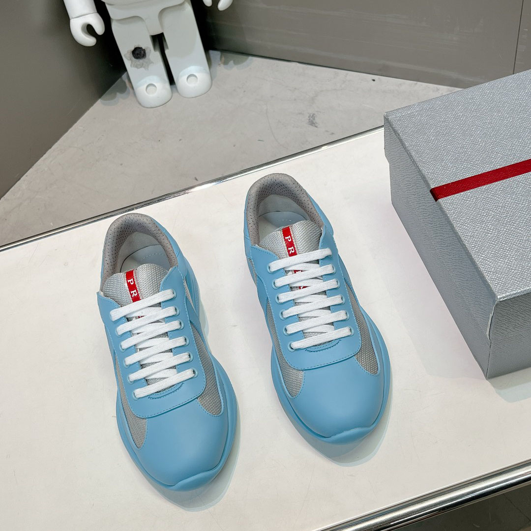 Prada America's Cup Soft Rubber And Bike Fabric Sneakers - DopestKickz