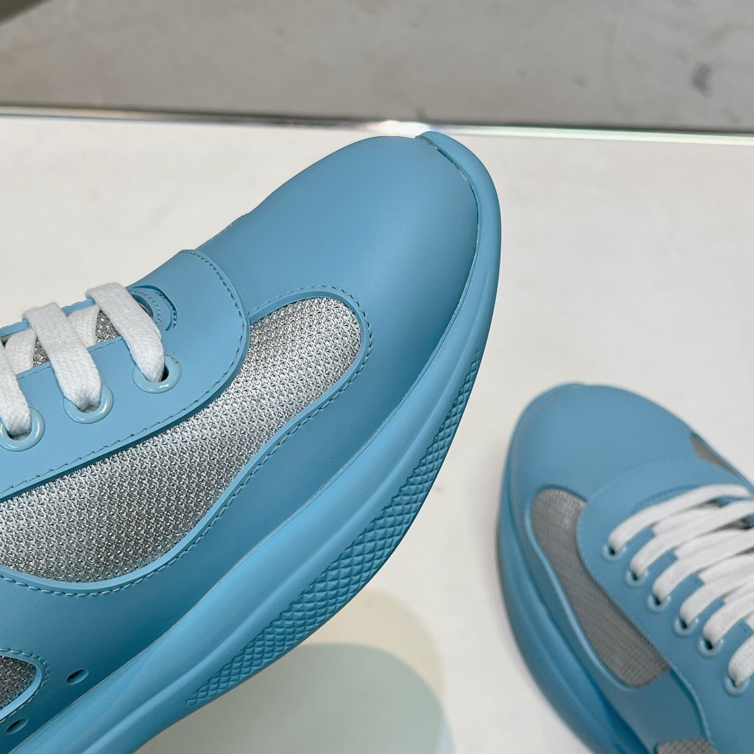 Prada America's Cup Soft Rubber And Bike Fabric Sneakers - DopestKickz