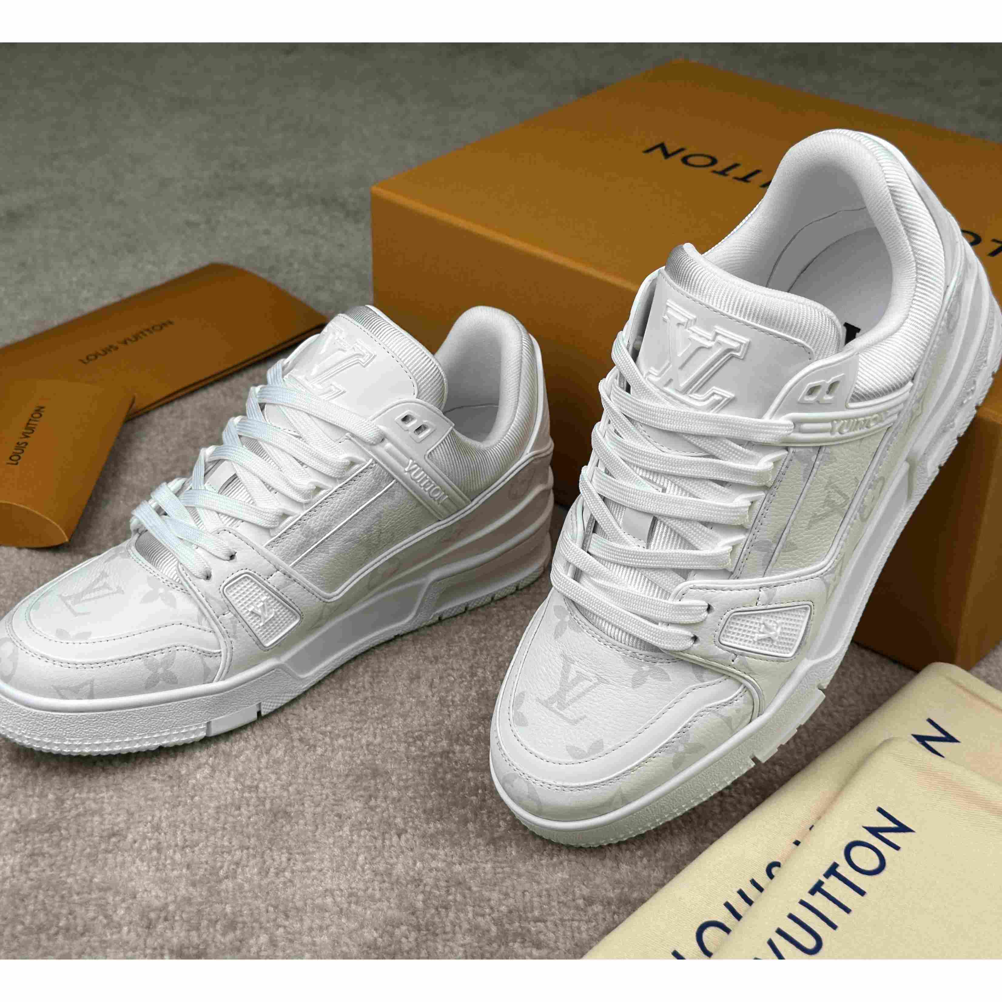Louis Vuitton LV Trainer Sneaker       1AHDNC - DopestKickz