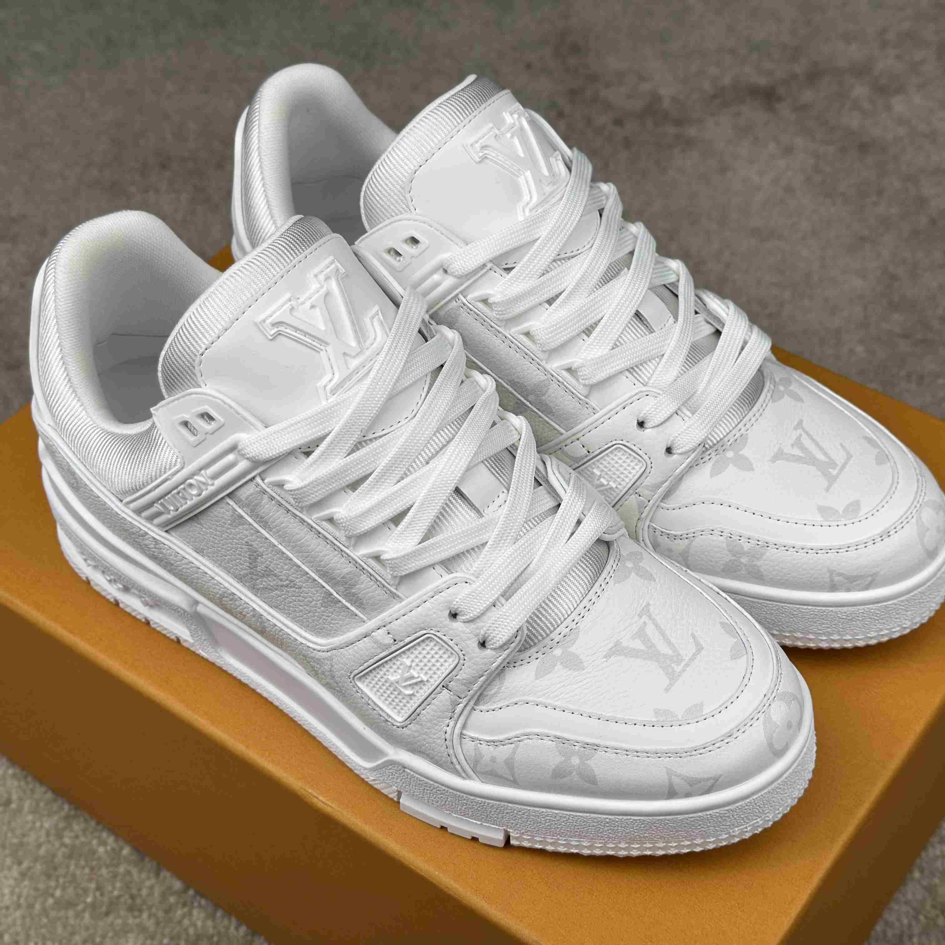 Louis Vuitton LV Trainer Sneaker       1AHDNC - DopestKickz