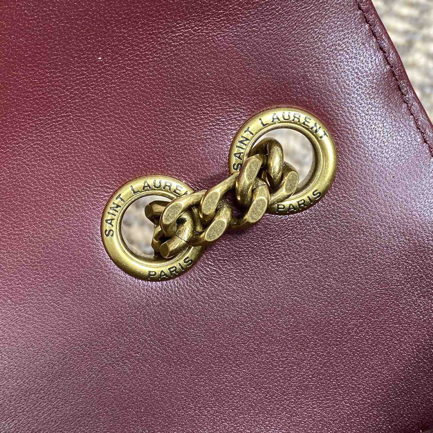 Saint Laurent Loulou Small In Matelasse Lambskin - DopestKickz