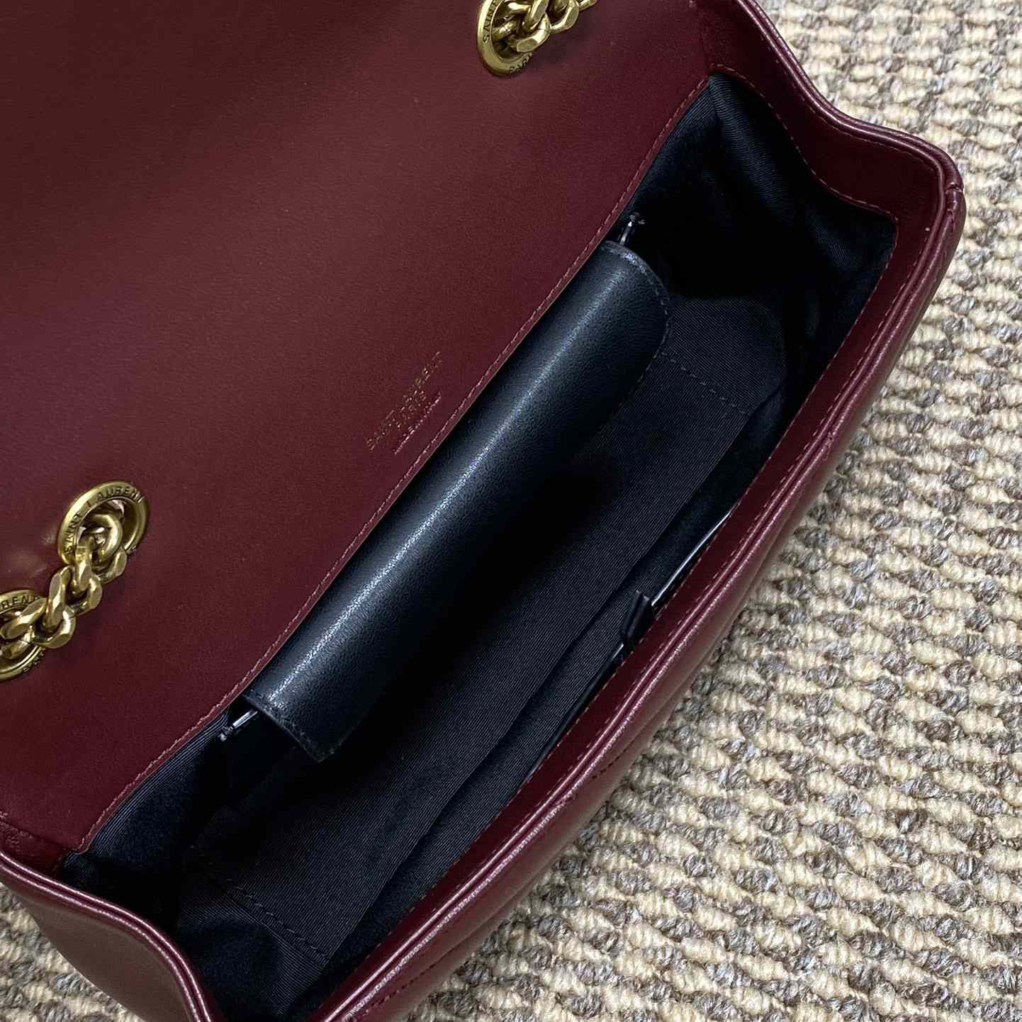 Saint Laurent Loulou Small In Matelasse Lambskin - DopestKickz