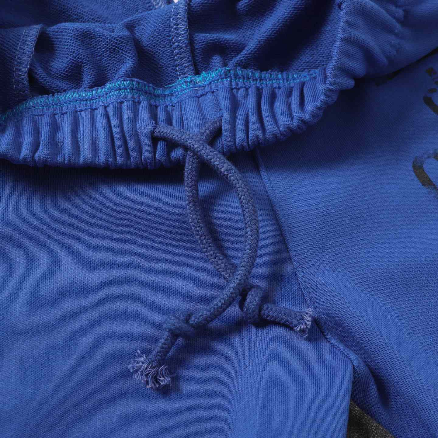 Gallery Dept. Flared Denim-Panelled Logo-Print Cotton-Jersey Sweatpants - DopestKickz