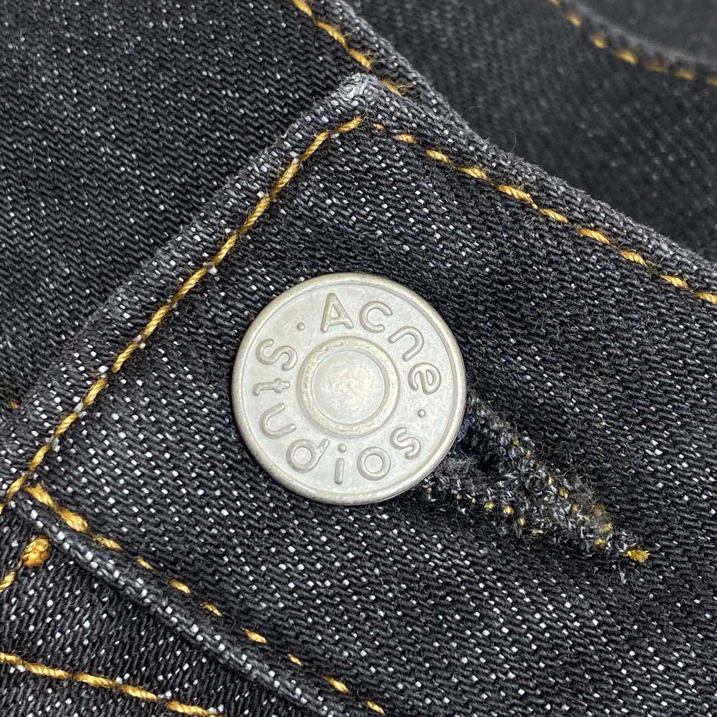 Acne Studios Washed Super Baggy Jeans - DopestKickz