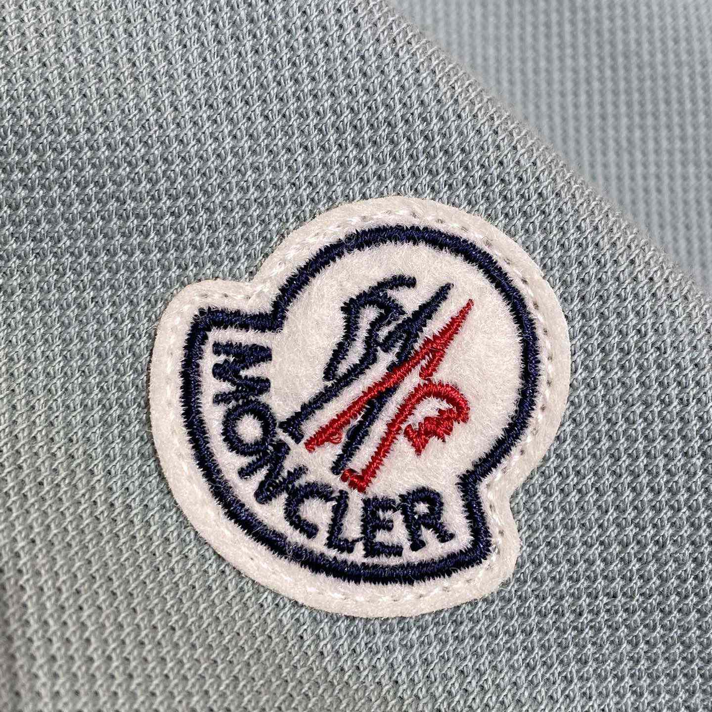 Moncler Logo Cotton Polo Shirt - DopestKickz