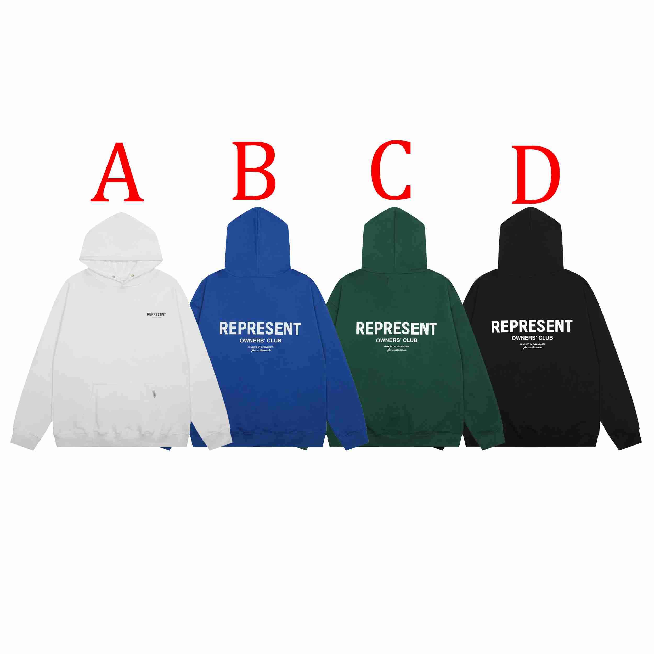 Represent Hoodie  - DopestKickz