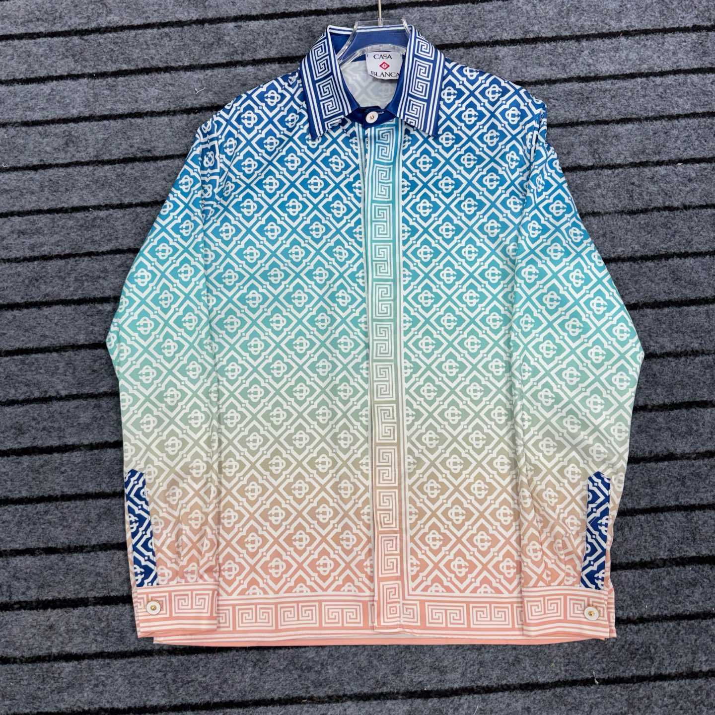 Casablanca 'Blu Gradient' Shirt - DopestKickz