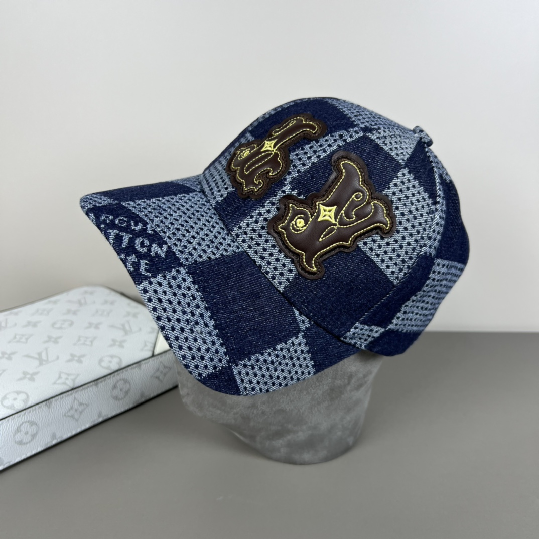 Louis Vuitton Washed 3D Cap  - DopestKickz