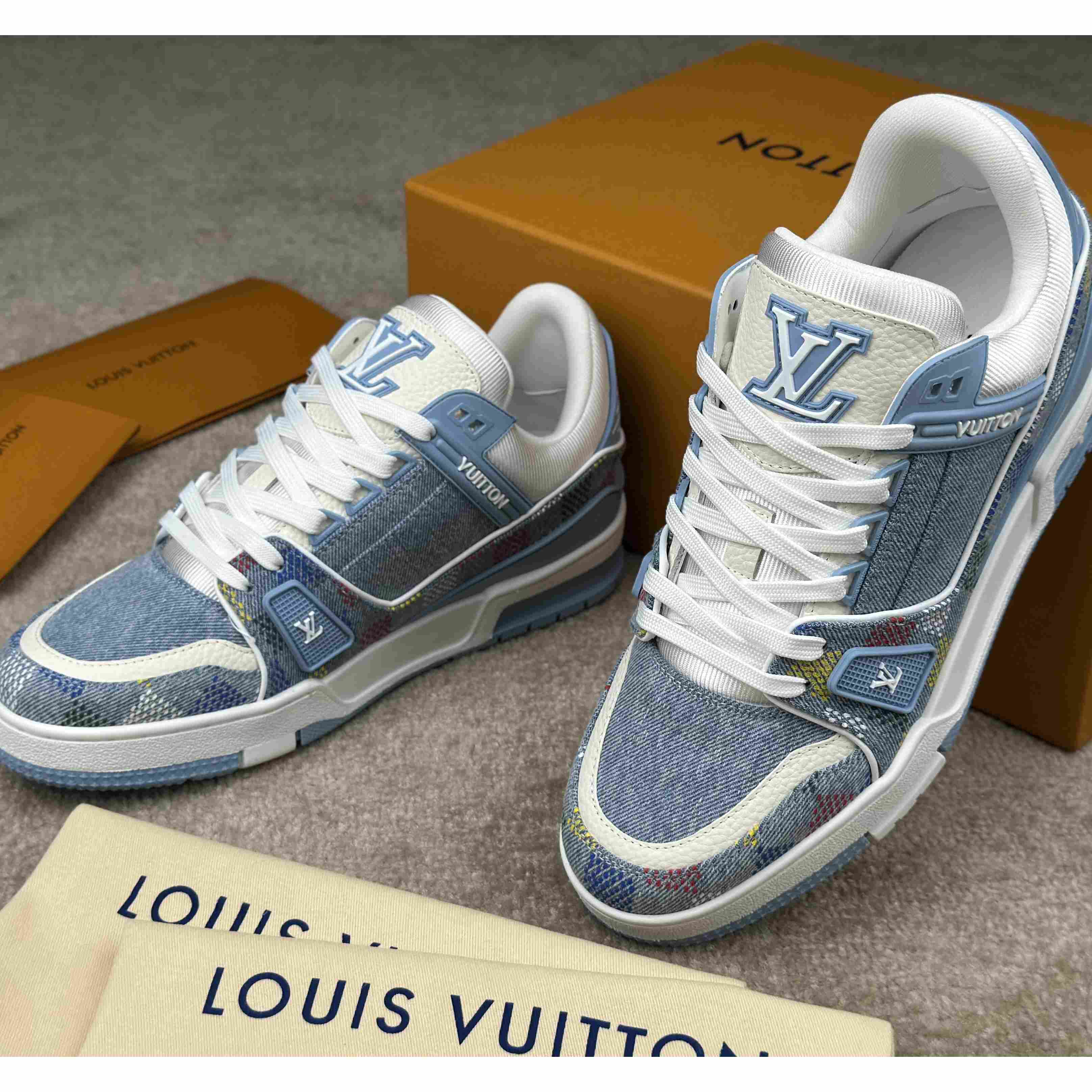 Louis Vuitton LV Trainer Sneaker       1AHCYF - DopestKickz
