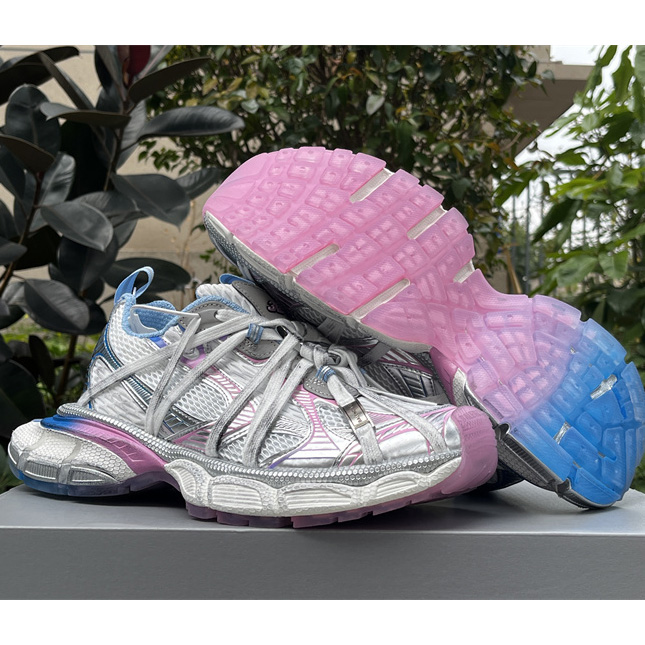 Balenciaga 3XL Extreme Laces B Sneaker In White - DopestKickz