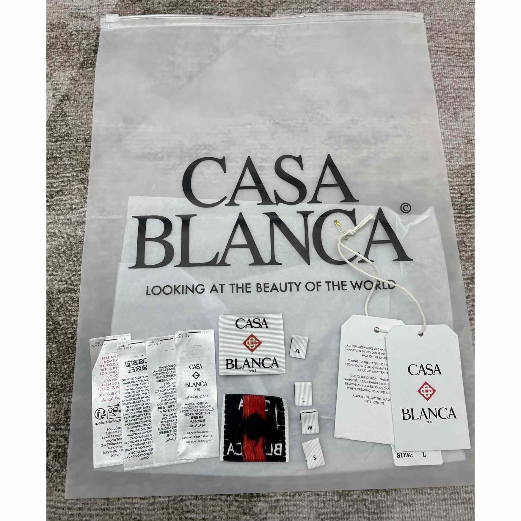 Casablanca Diamond Logo T-Shirt    C1003 - DopestKickz