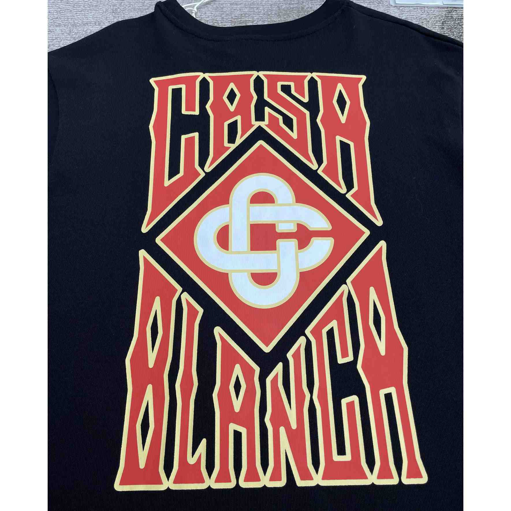 Casablanca Gothic Logo T-Shirt   C976 - DopestKickz