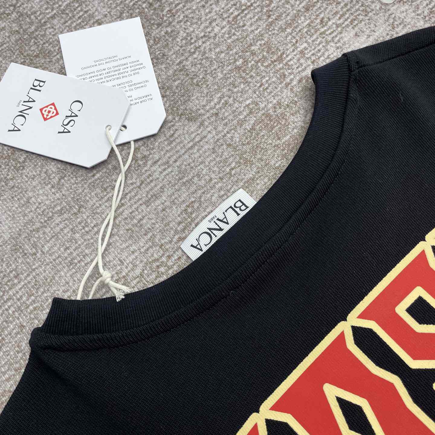 Casablanca Gothic Logo T-Shirt   C976 - DopestKickz