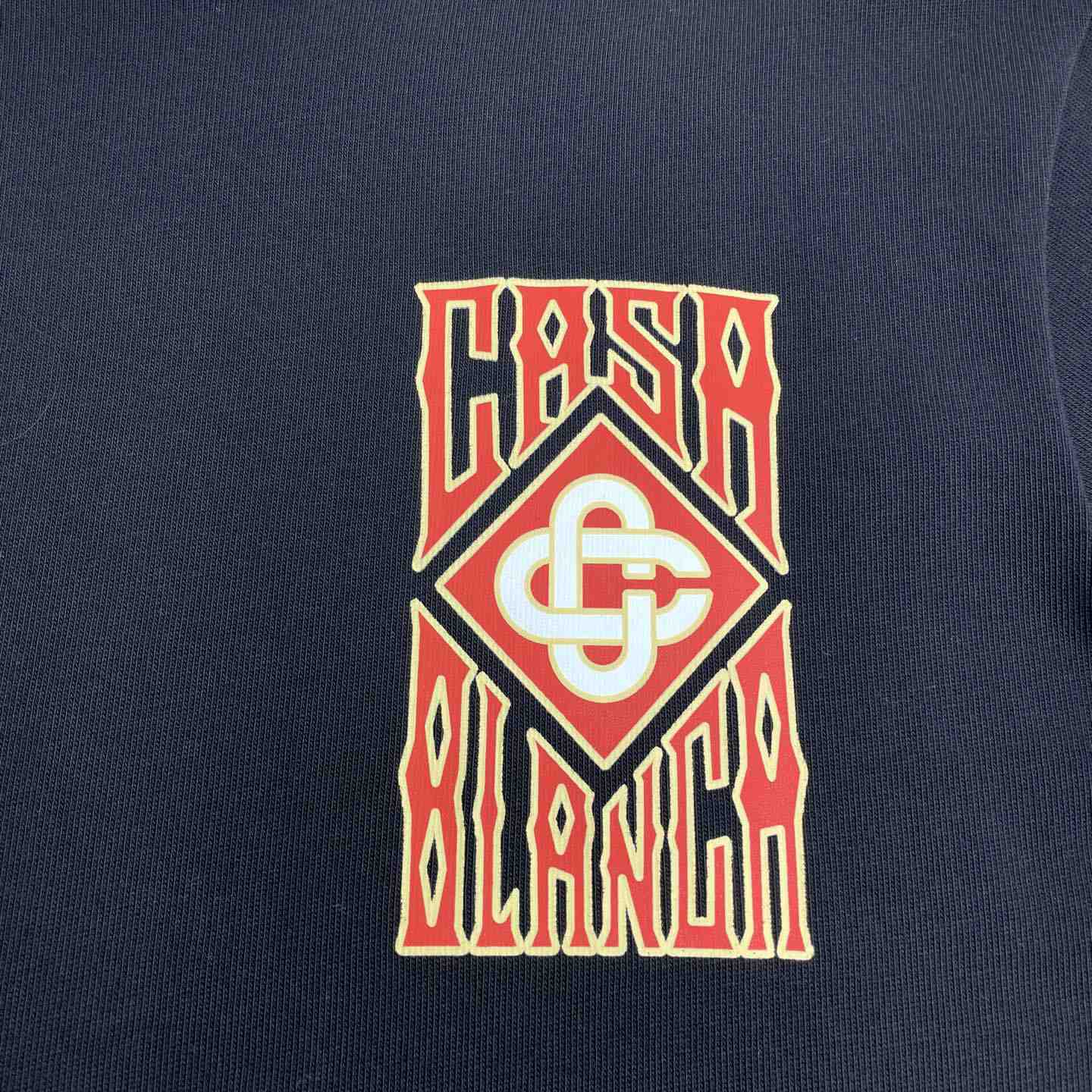 Casablanca Gothic Logo T-Shirt   C976 - DopestKickz