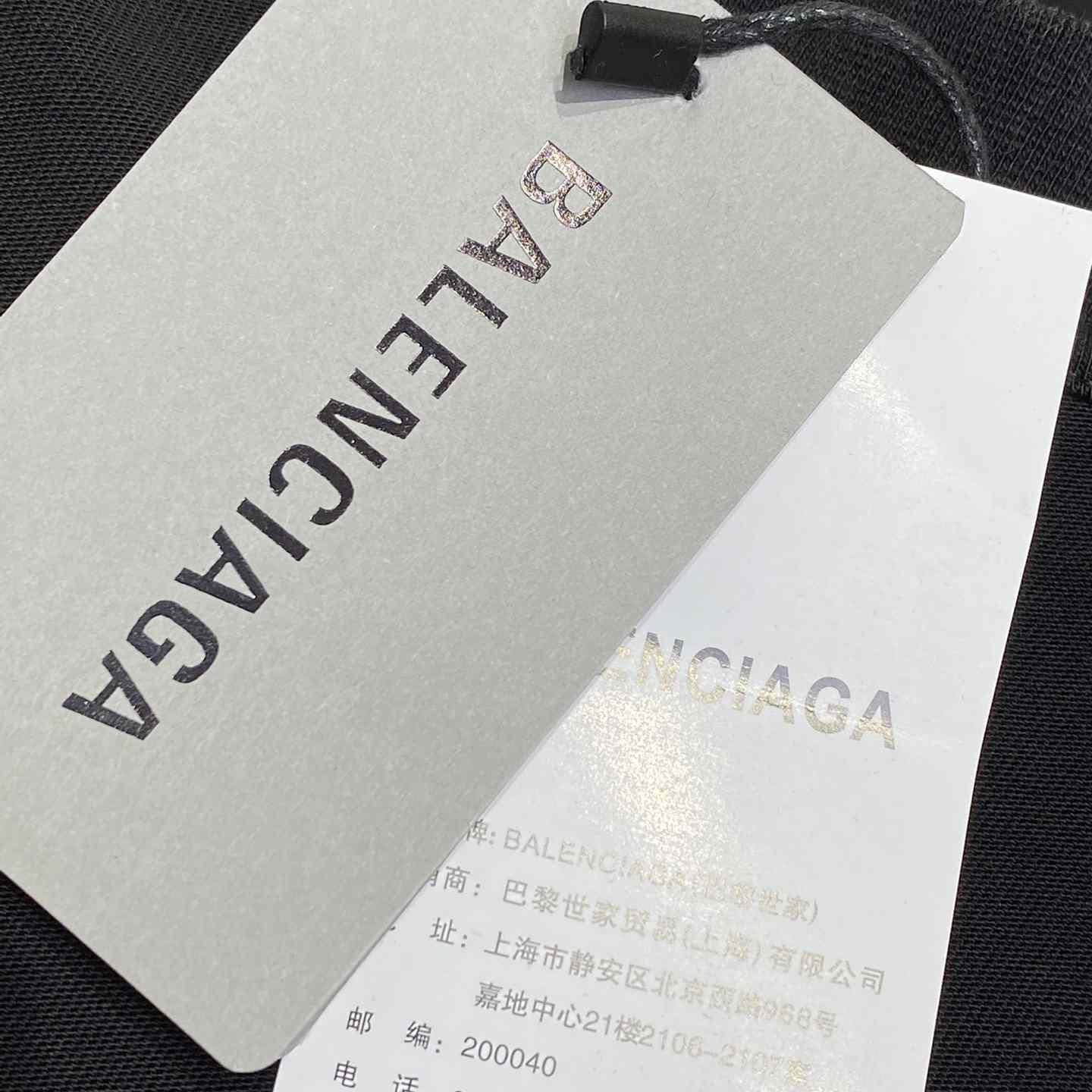 Balenciaga 3B Sport Icon Layered T-Shirt Medium Fit in black - DopestKickz