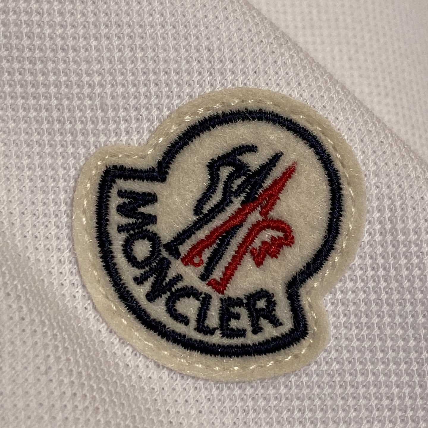 Moncler Logo Cotton Polo Shirt - DopestKickz