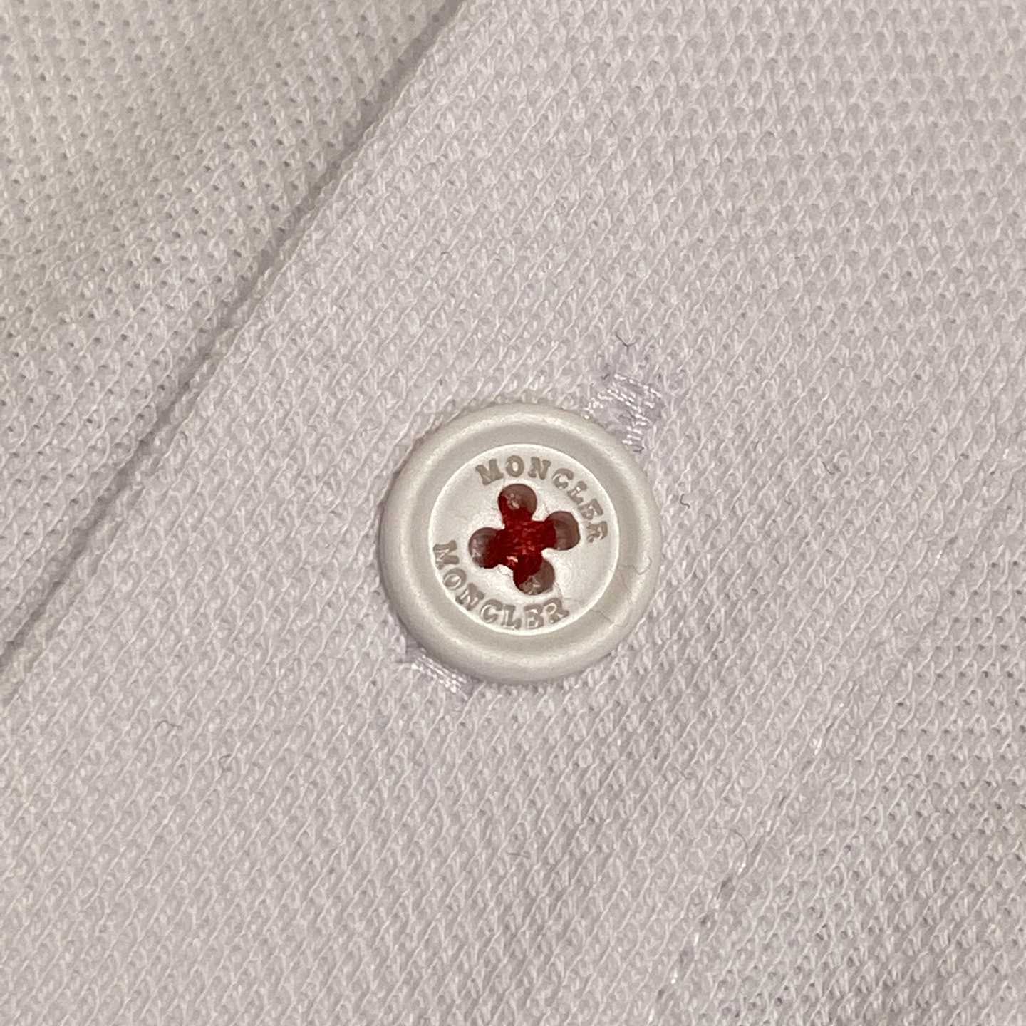 Moncler Logo Cotton Polo Shirt - DopestKickz