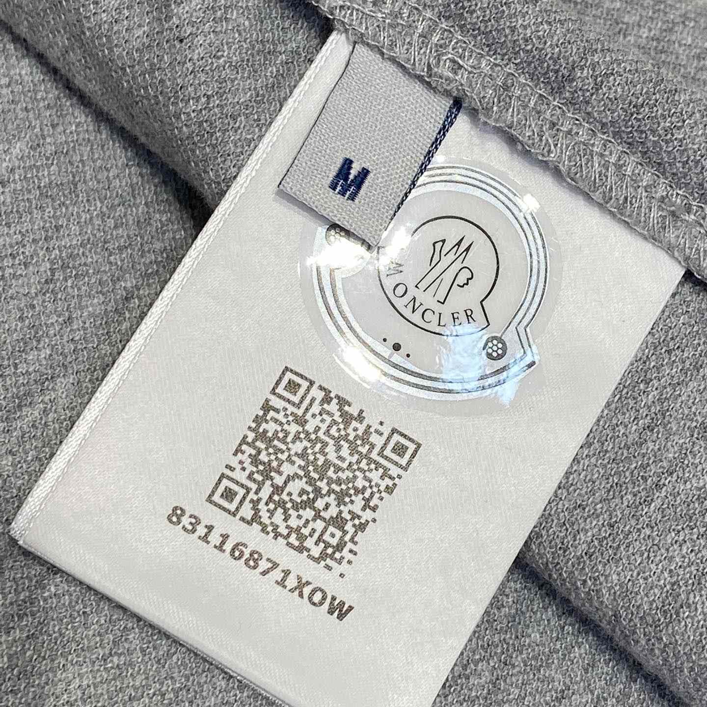 Moncler Logo Cotton Polo Shirt - DopestKickz