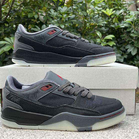 Who Decides War x Jordan Flight Court Sneakers      HQ2958-006 - DopestKickz