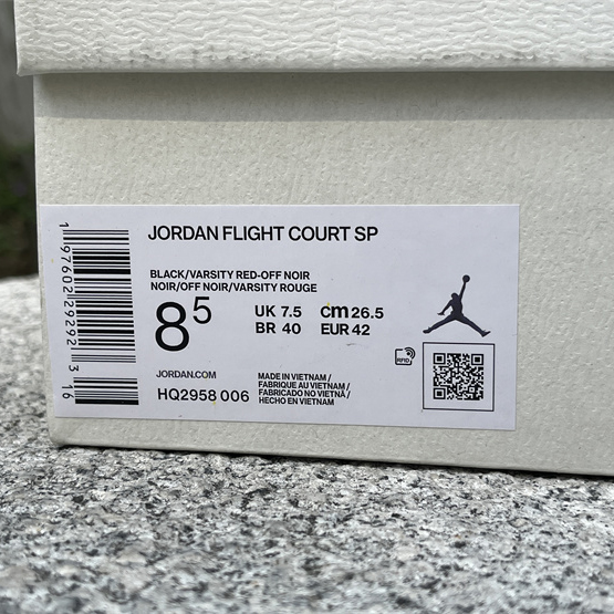 Who Decides War x Jordan Flight Court Sneakers      HQ2958-006 - DopestKickz