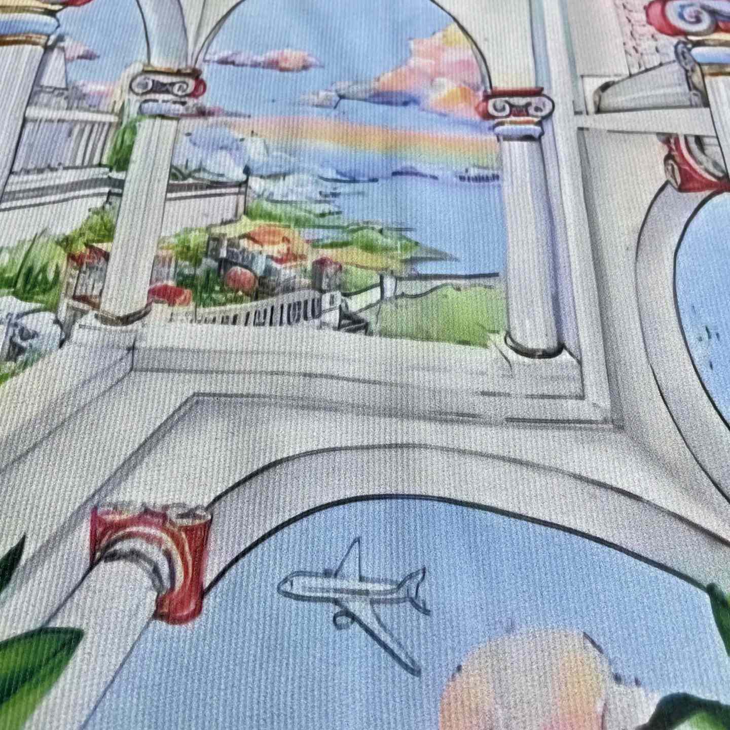 Casablanca Le Passage Printed Cotton T-Shirt   C943 - DopestKickz