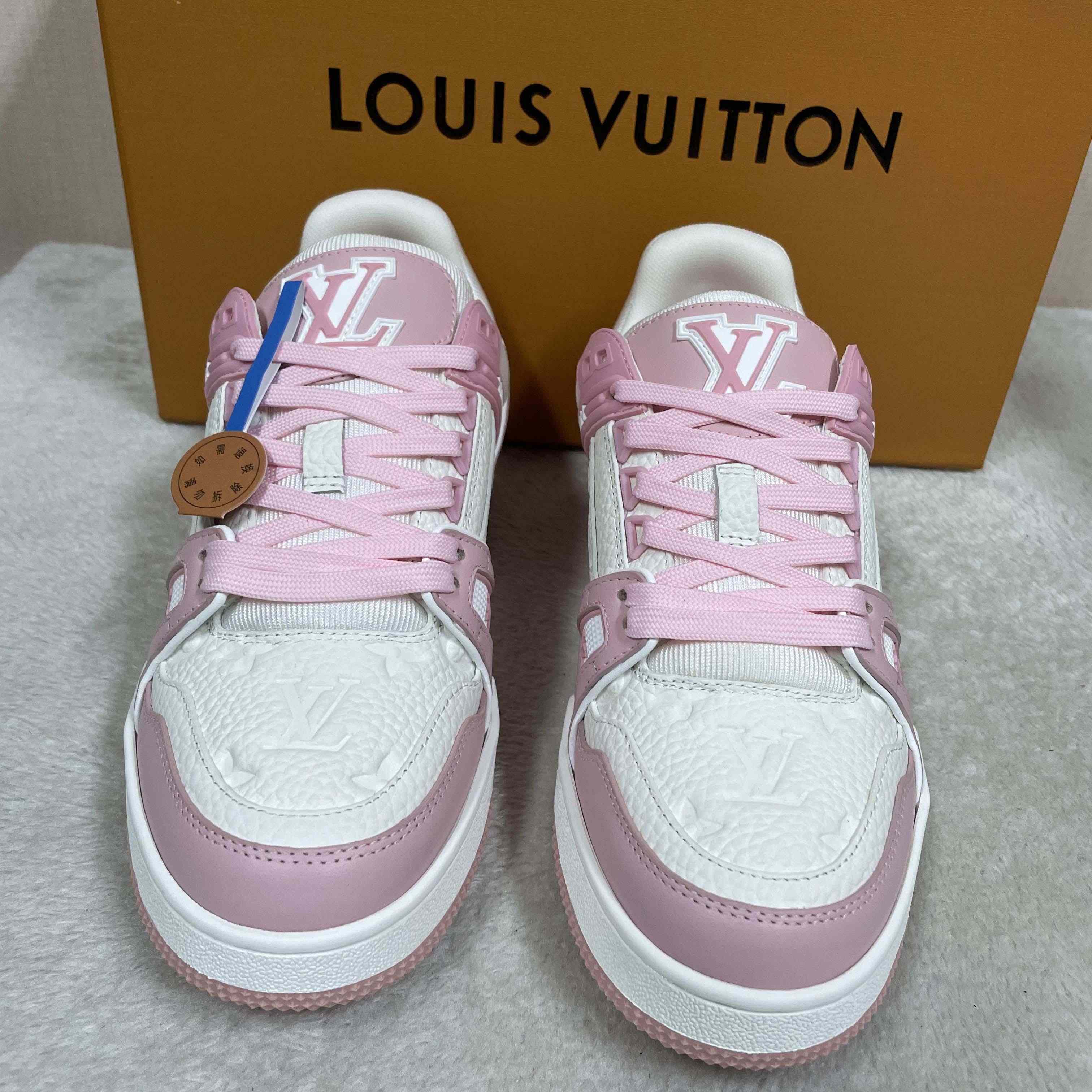 Louis Vuitton LV Trainer Sneaker     - DopestKickz