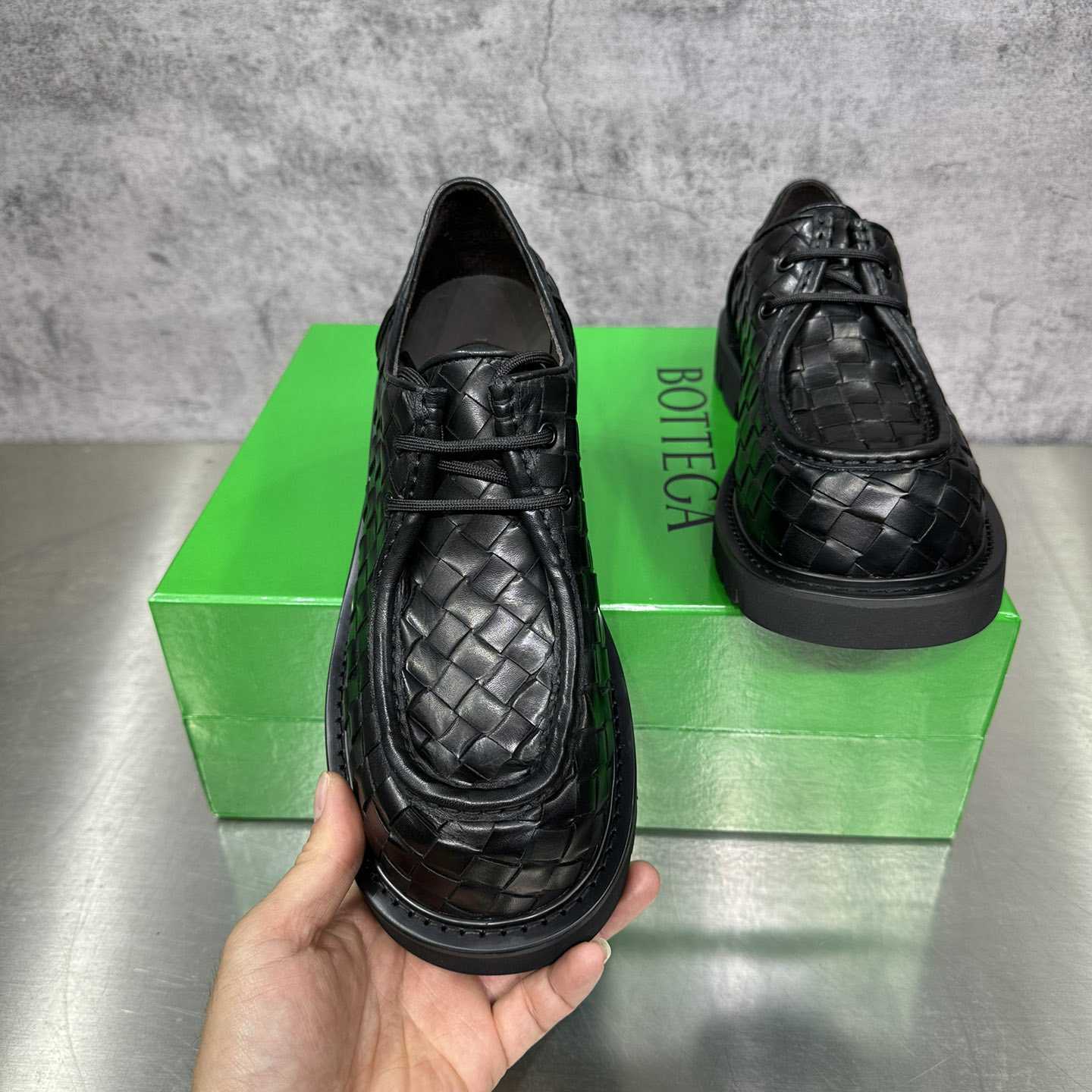 Bottega Veneta® Haddock Lace-Up Shoe - DopestKickz