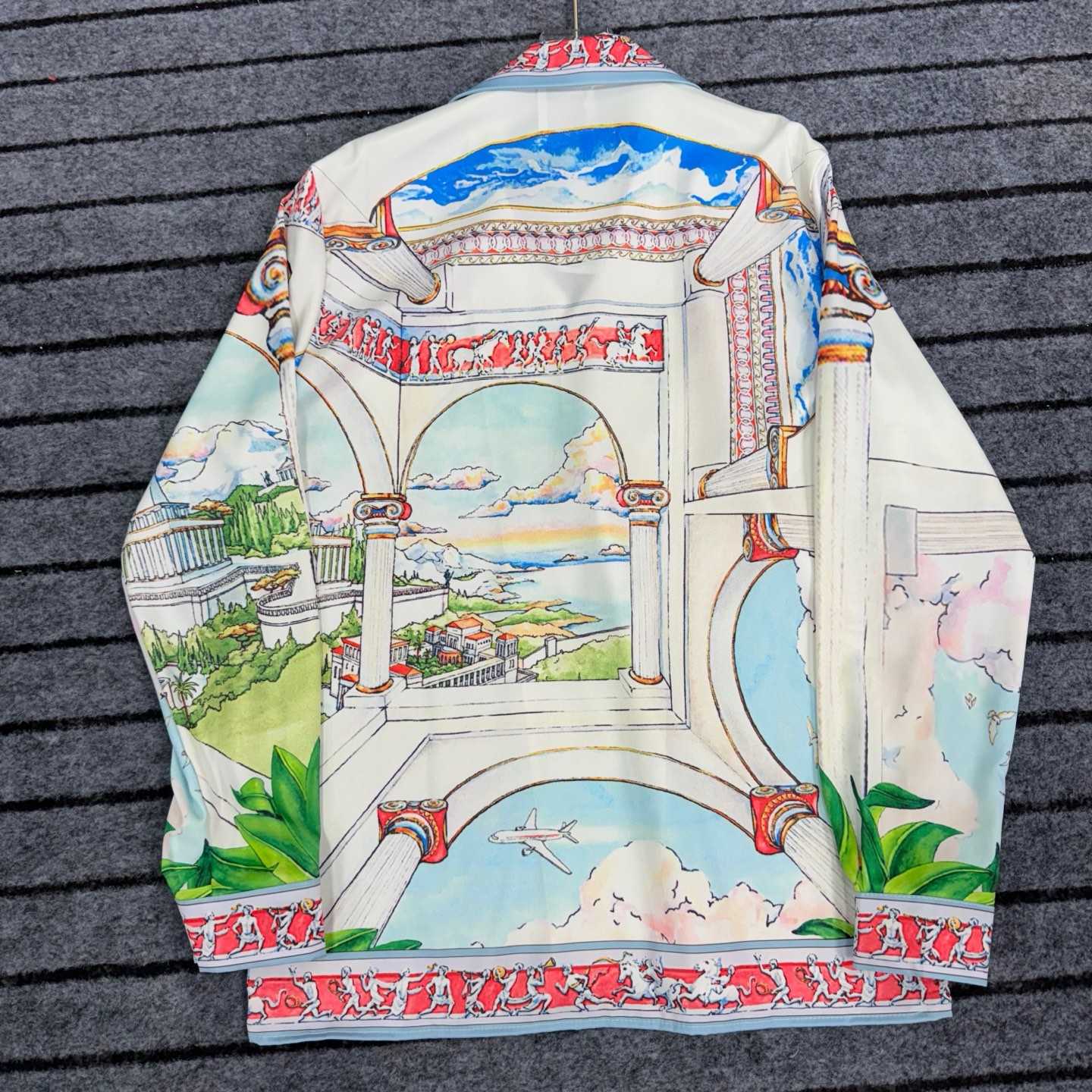 Casablanca Le Passage Silk Shirt - DopestKickz