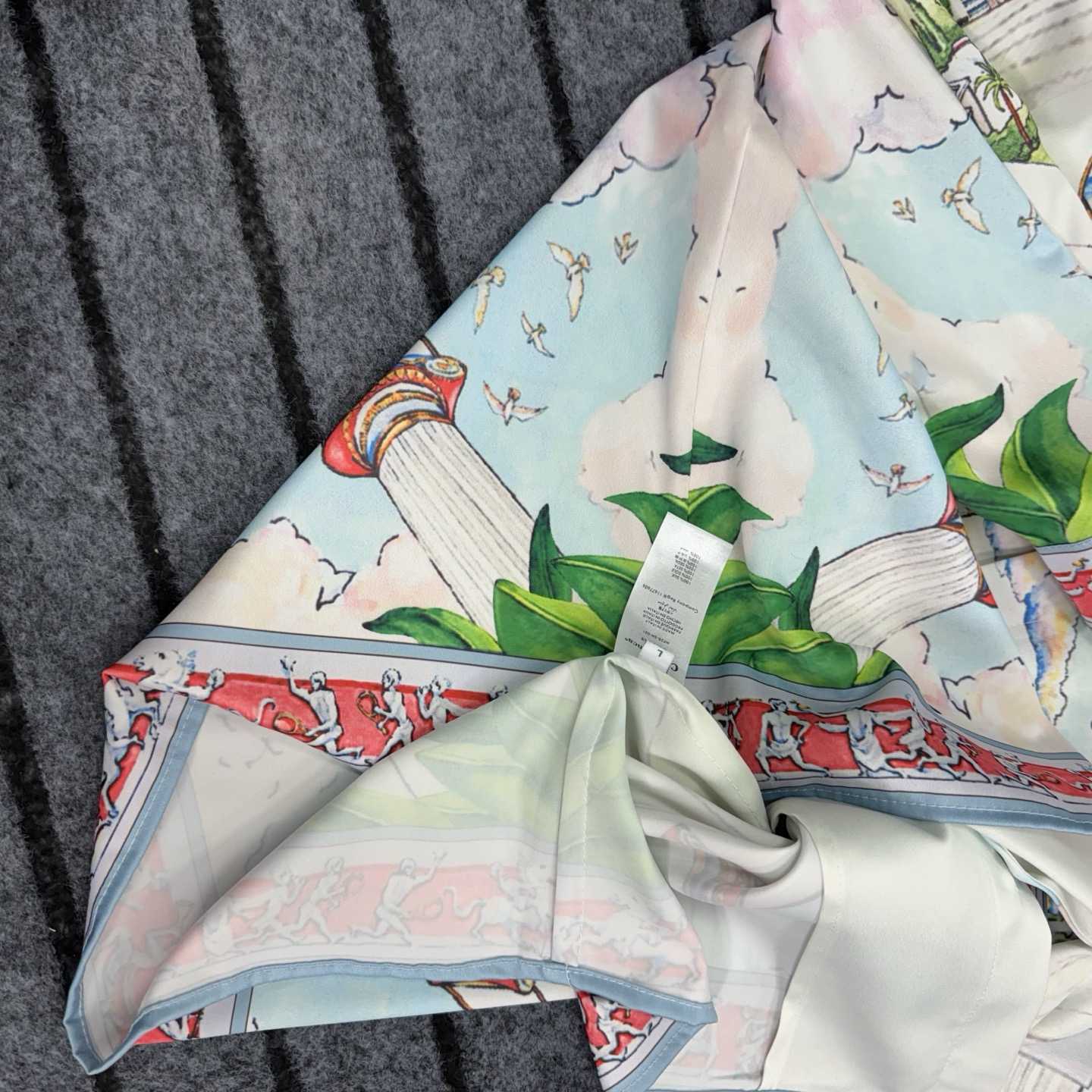 Casablanca Le Passage Silk Shirt - DopestKickz