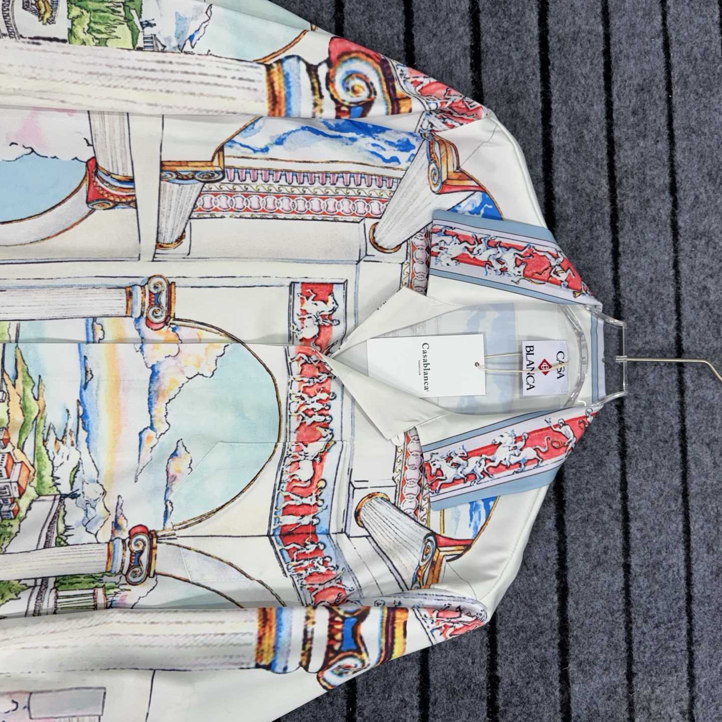 Casablanca Le Passage Silk Shirt - DopestKickz