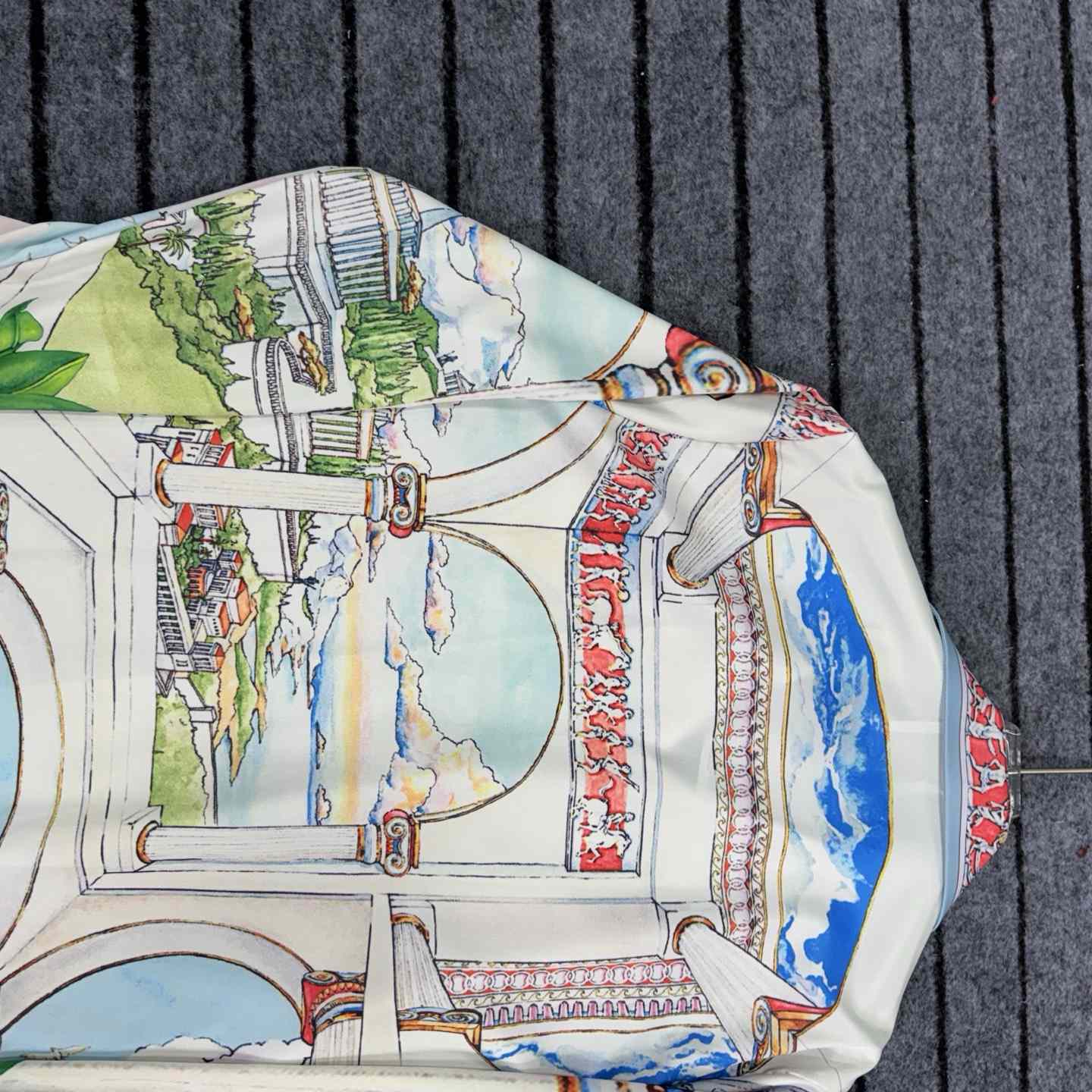 Casablanca Le Passage Silk Shirt - DopestKickz