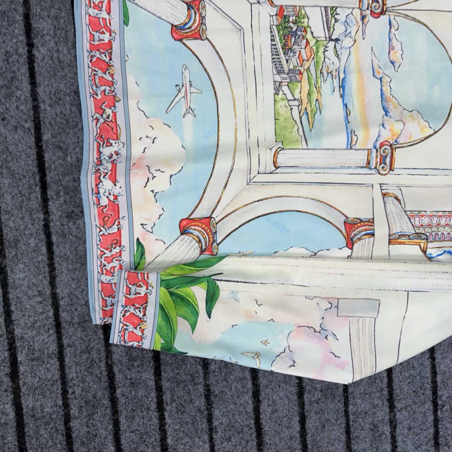 Casablanca Le Passage Silk Shirt - DopestKickz