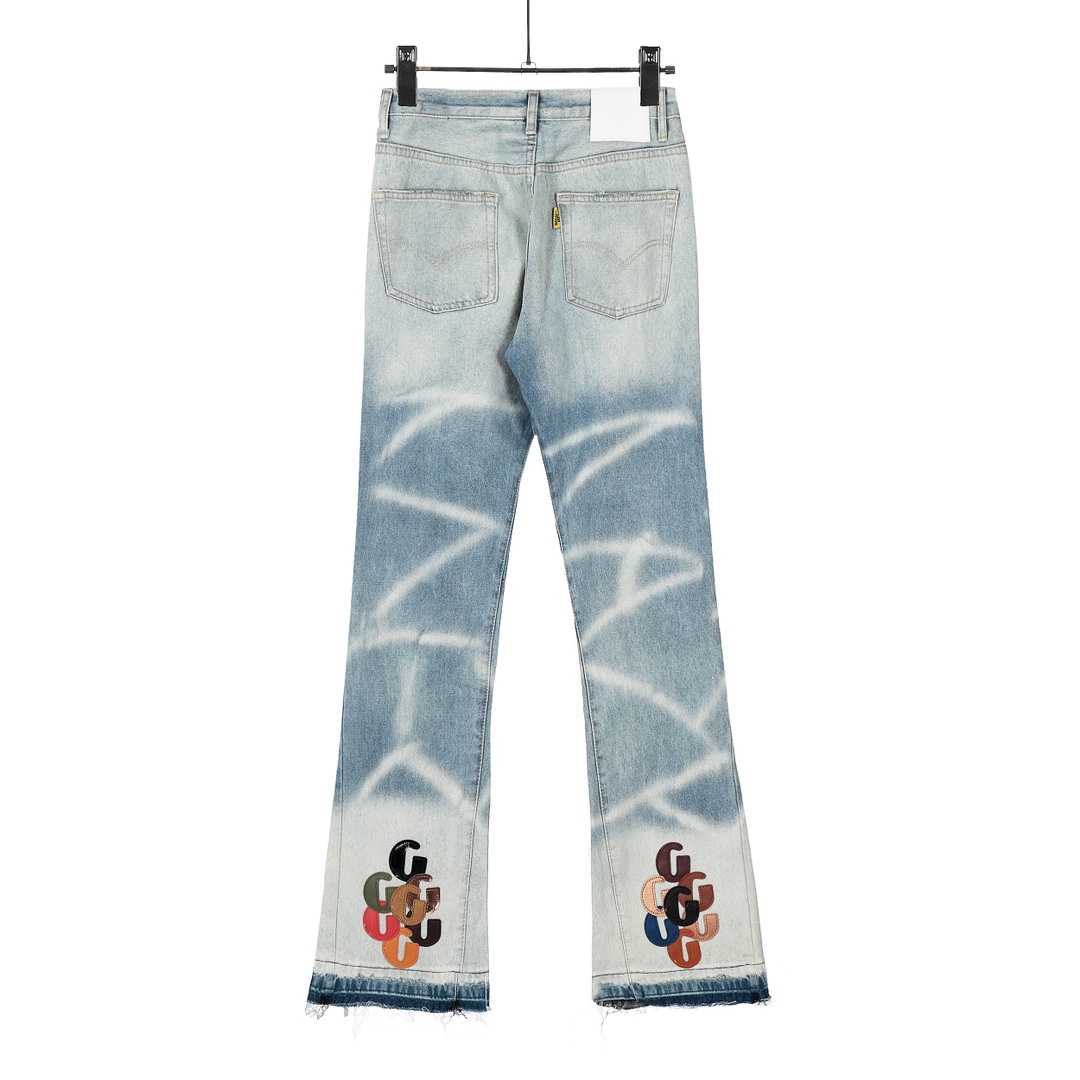 Gallery Dept. Leather G's LA Flare Pants - DopestKickz
