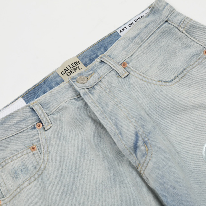 Gallery Dept. Leather G's LA Flare Pants - DopestKickz