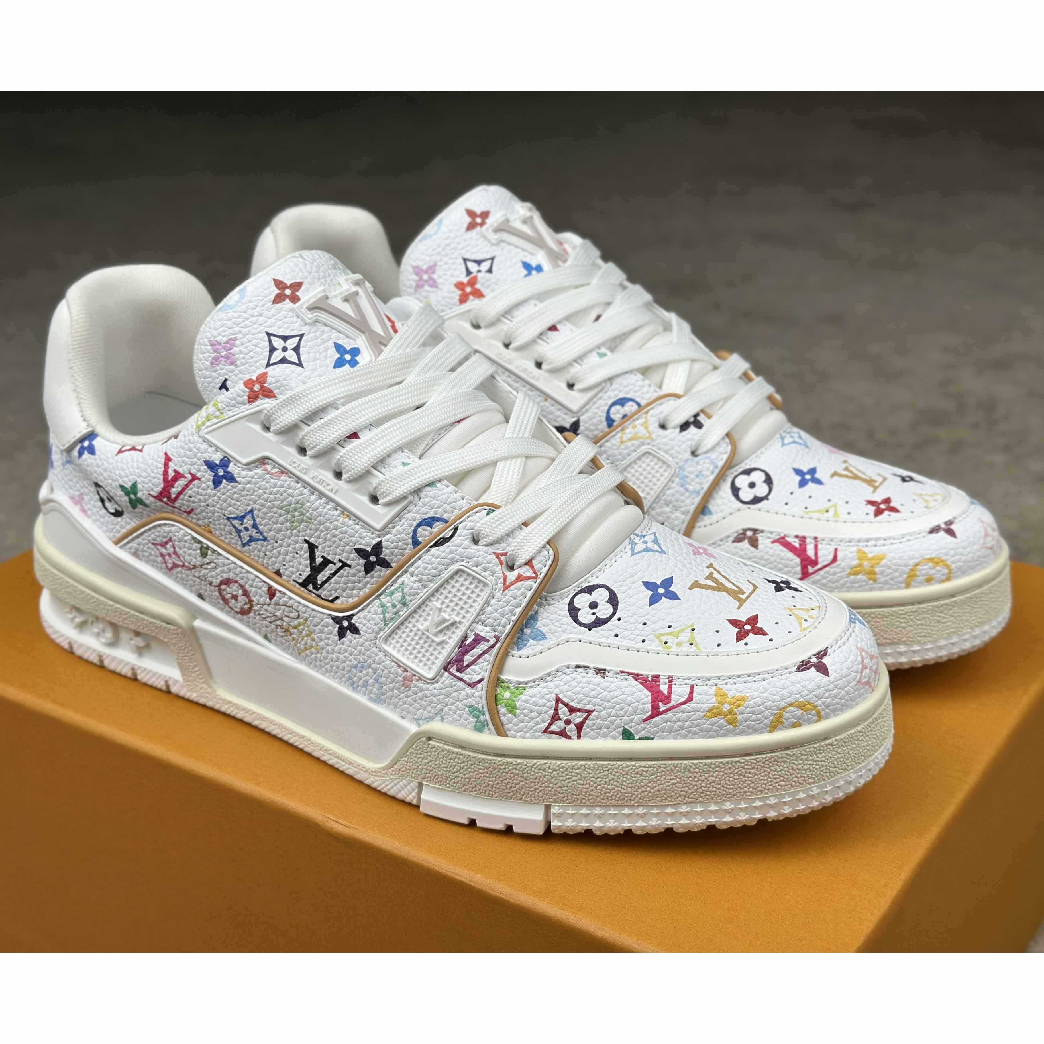 Louis Vuitton LV x TM LV Trainer Sneaker   1AGZDQ - DopestKickz